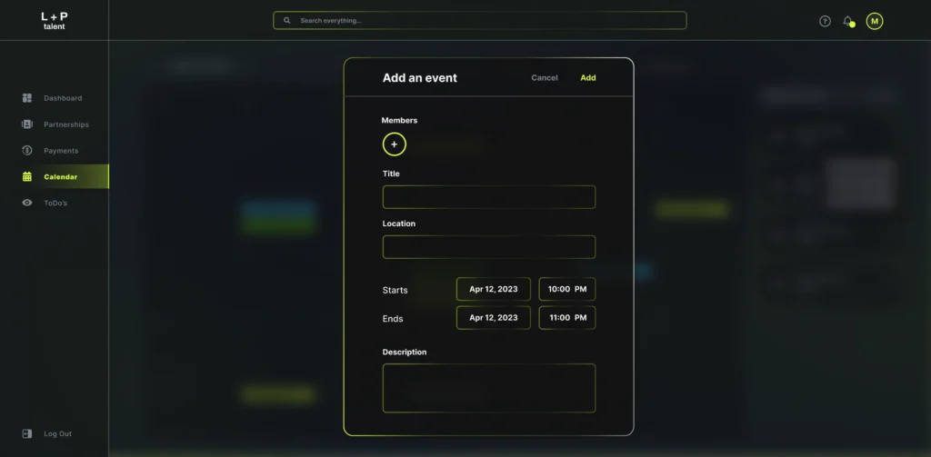 a managerdashboard 2