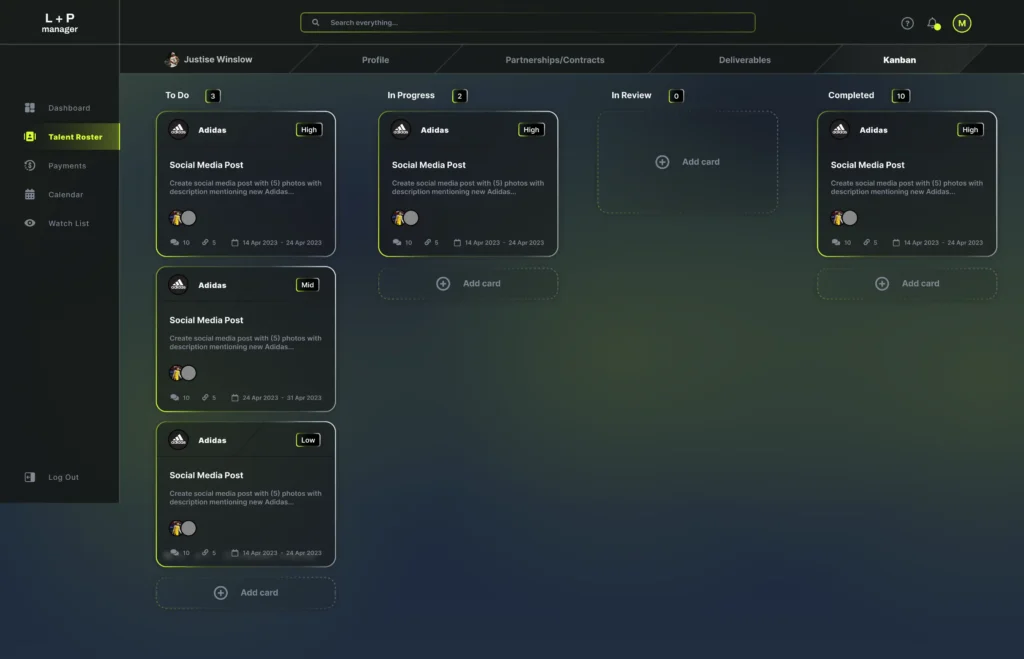 a managerdashboard 3