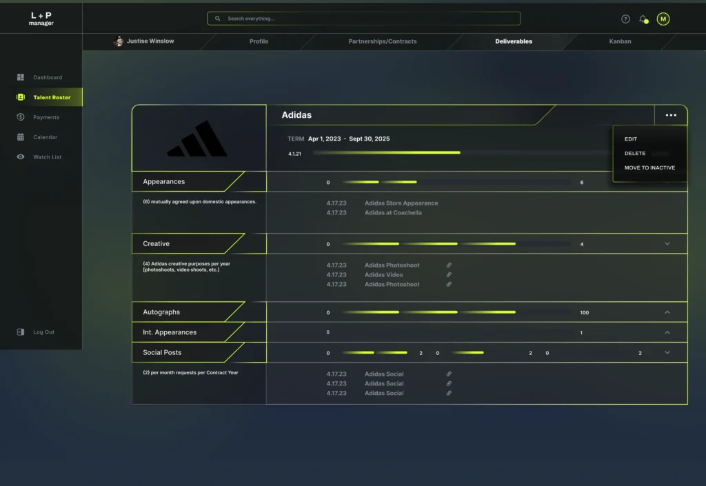 a managerdashboard 5